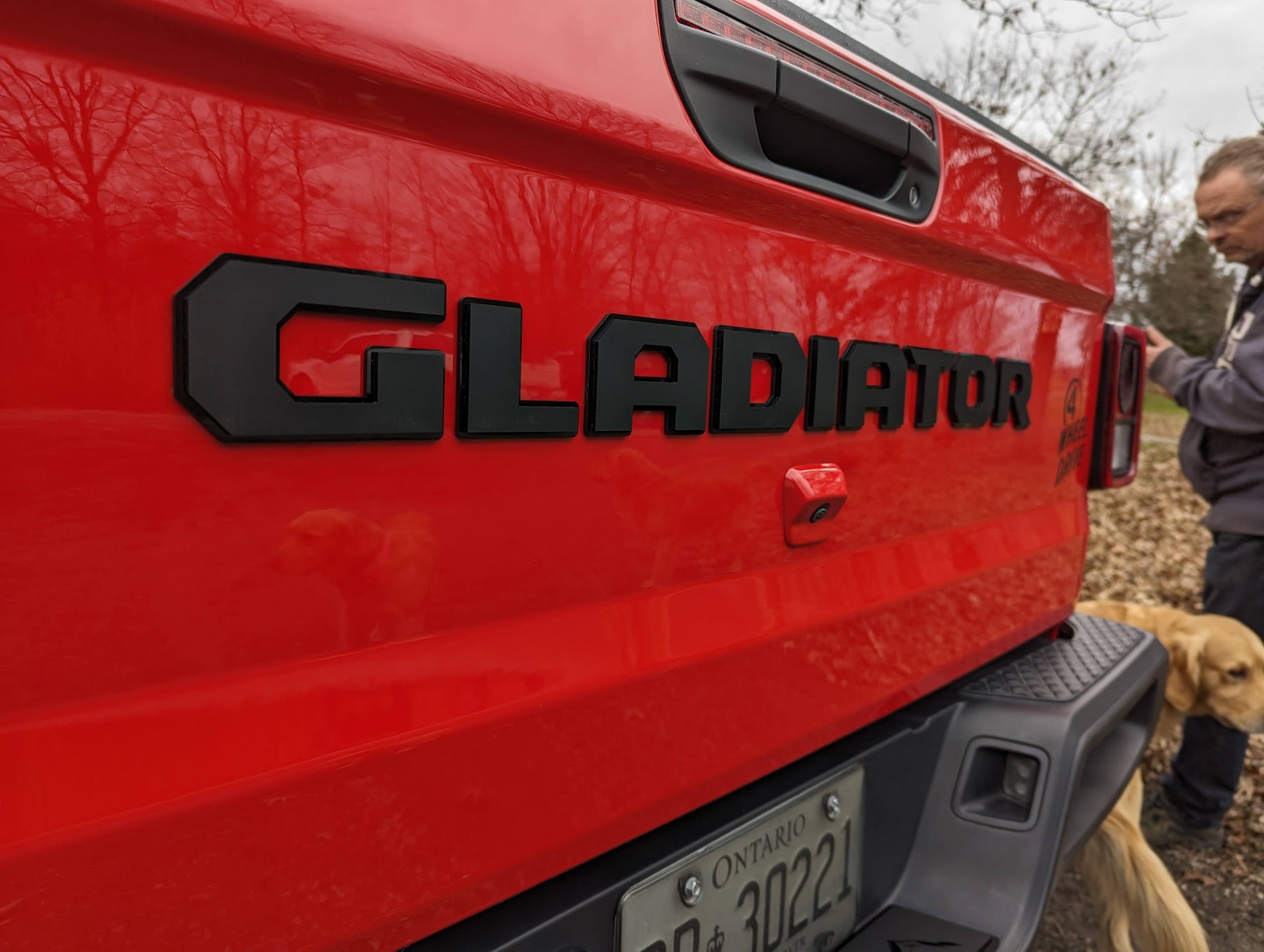 Gladiator® Tailgate Letters - Officially Licensed Product