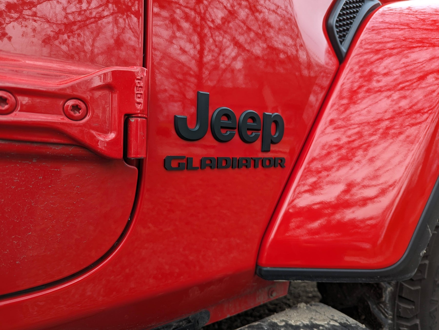 Gladiator® Fender Letters - Pair - Officially Licensed Product