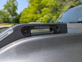 Paire d'insignes décoratifs pour cravate avant - Texte personnalisé - Compatible avec Bronco® 2021+ - Couleur complète