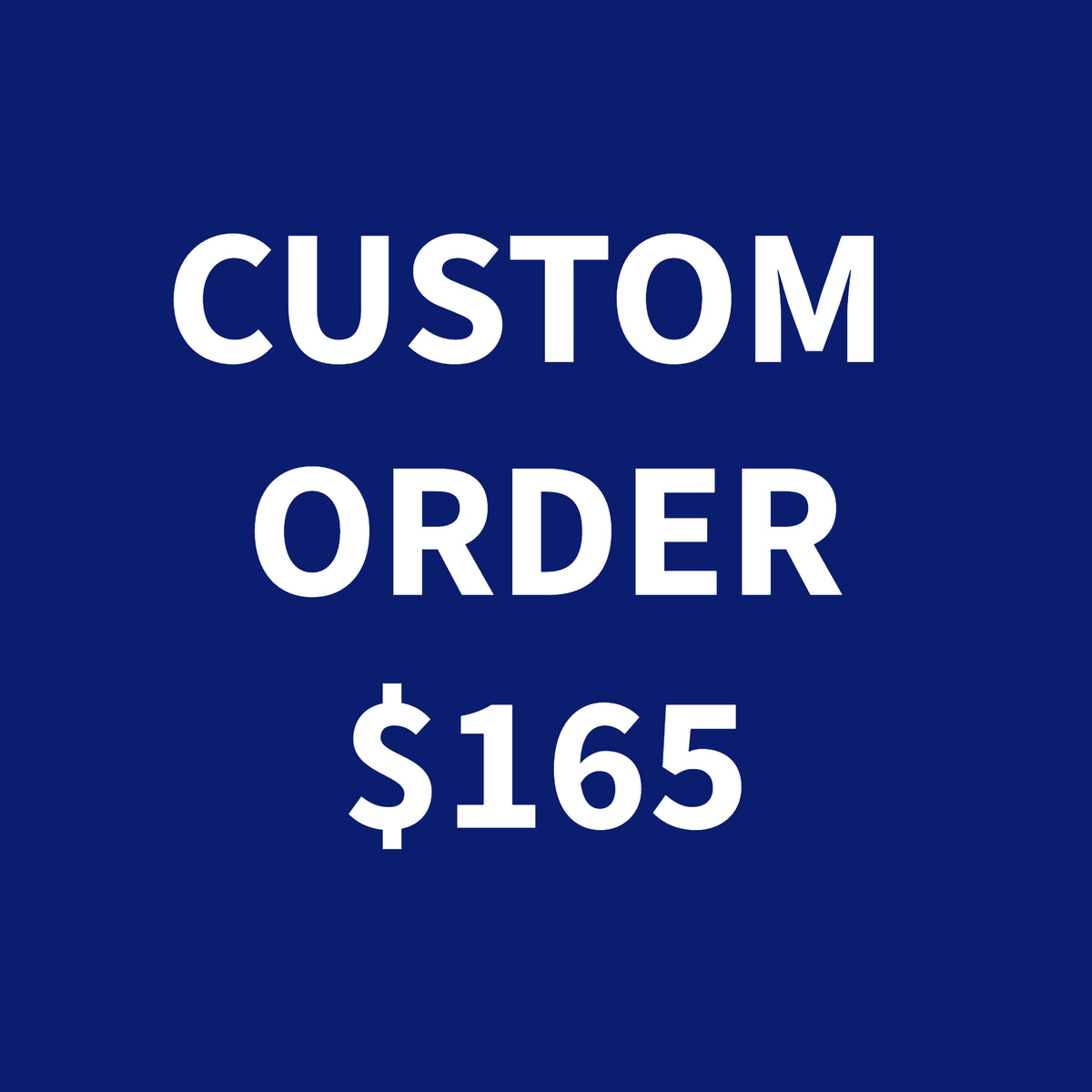 Custom Purchase Portal - $165 Badge Order