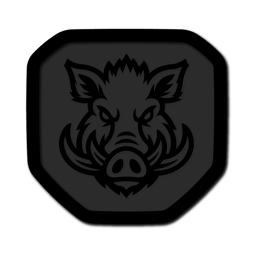 Custom Boar Shield Badge - Fits 2019+ RAM® Tailgate