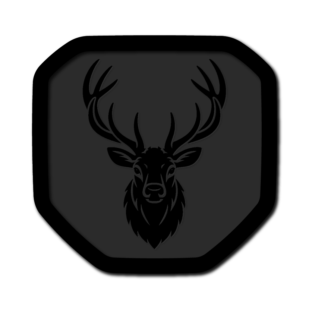 Custom Elk Shield Badge - Fits 2019+ RAM® Tailgate