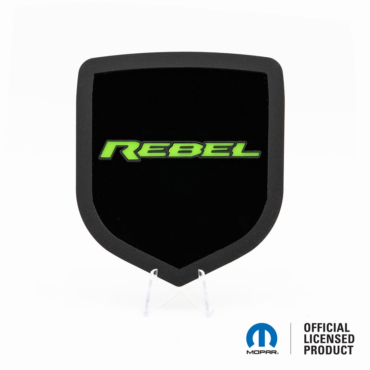 RAM® Rebel® TAILGATE BADGE - FITS 2009-2018 DODGE® RAM® TAILGATE -1500, 2500, 3500 - Choose your Colors - Officially Licensed Product