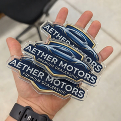 Bulk Custom Truck Badges - Fleet and Dealership Emblems thumbnail 2
