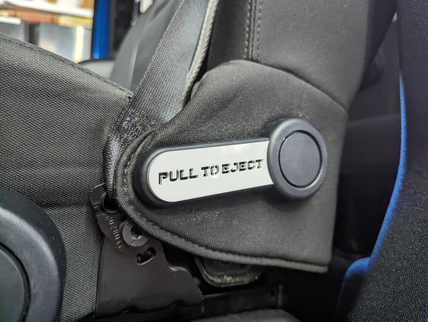 Upper Seat Lever Overlay - Custom Text - Fits Jeep® Wrangler®