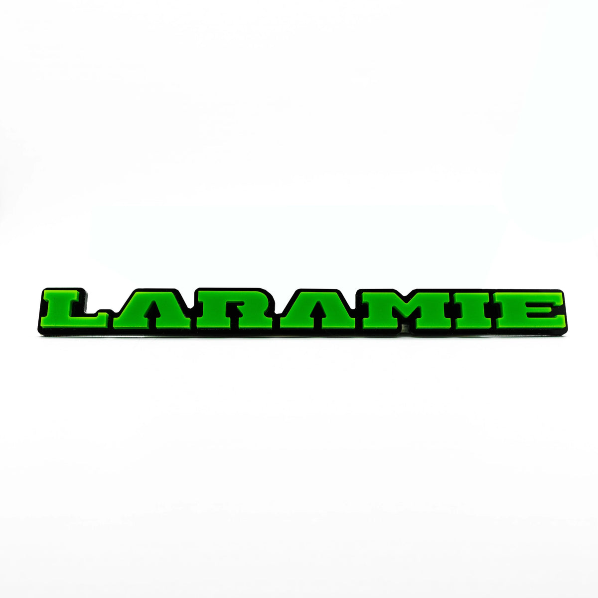 Custom Laramie® Dual Layer Truck Badge - Multiple Colors Available - Officially Licensed Product