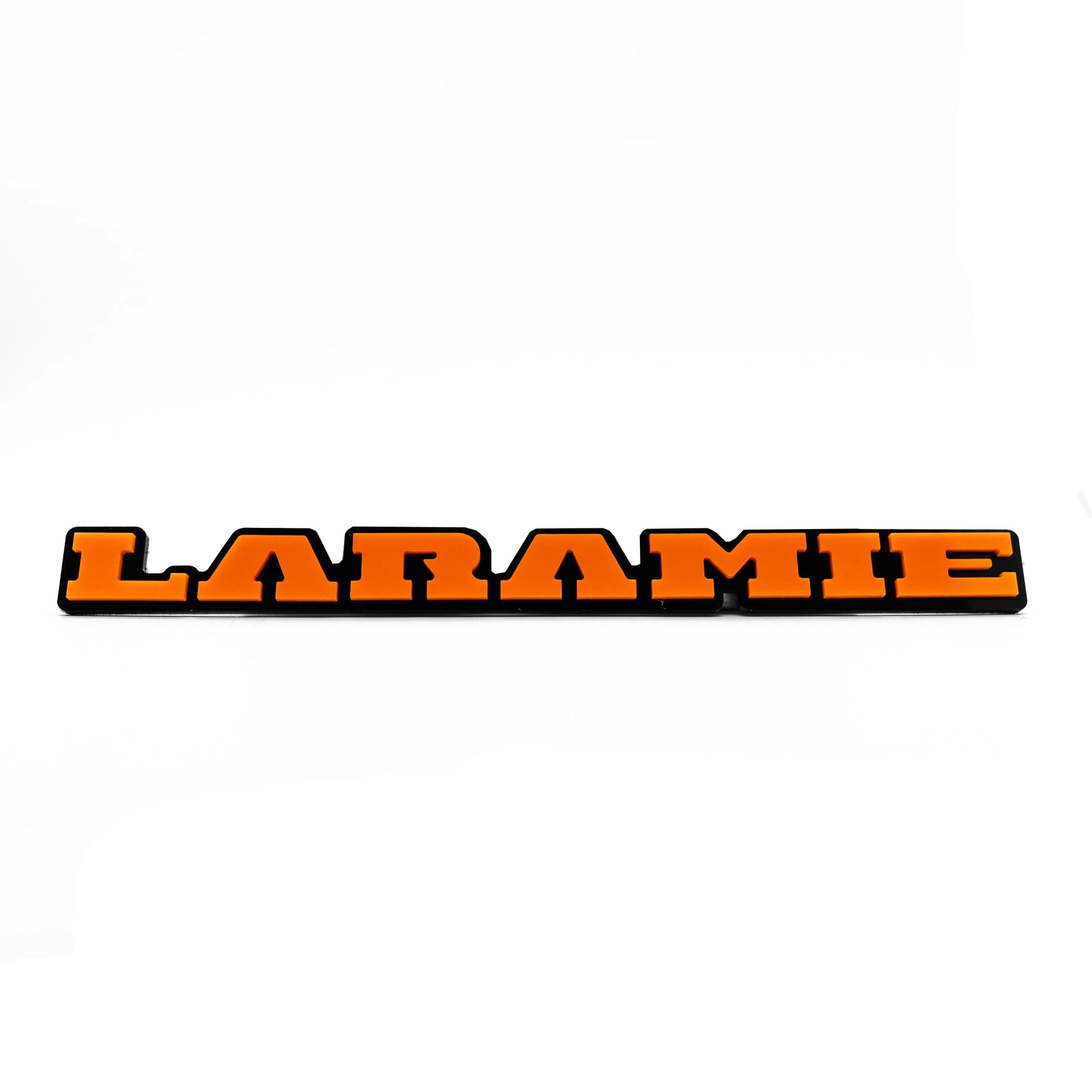 Custom Laramie® Dual Layer Truck Badge - Multiple Colors Available - Officially Licensed Product