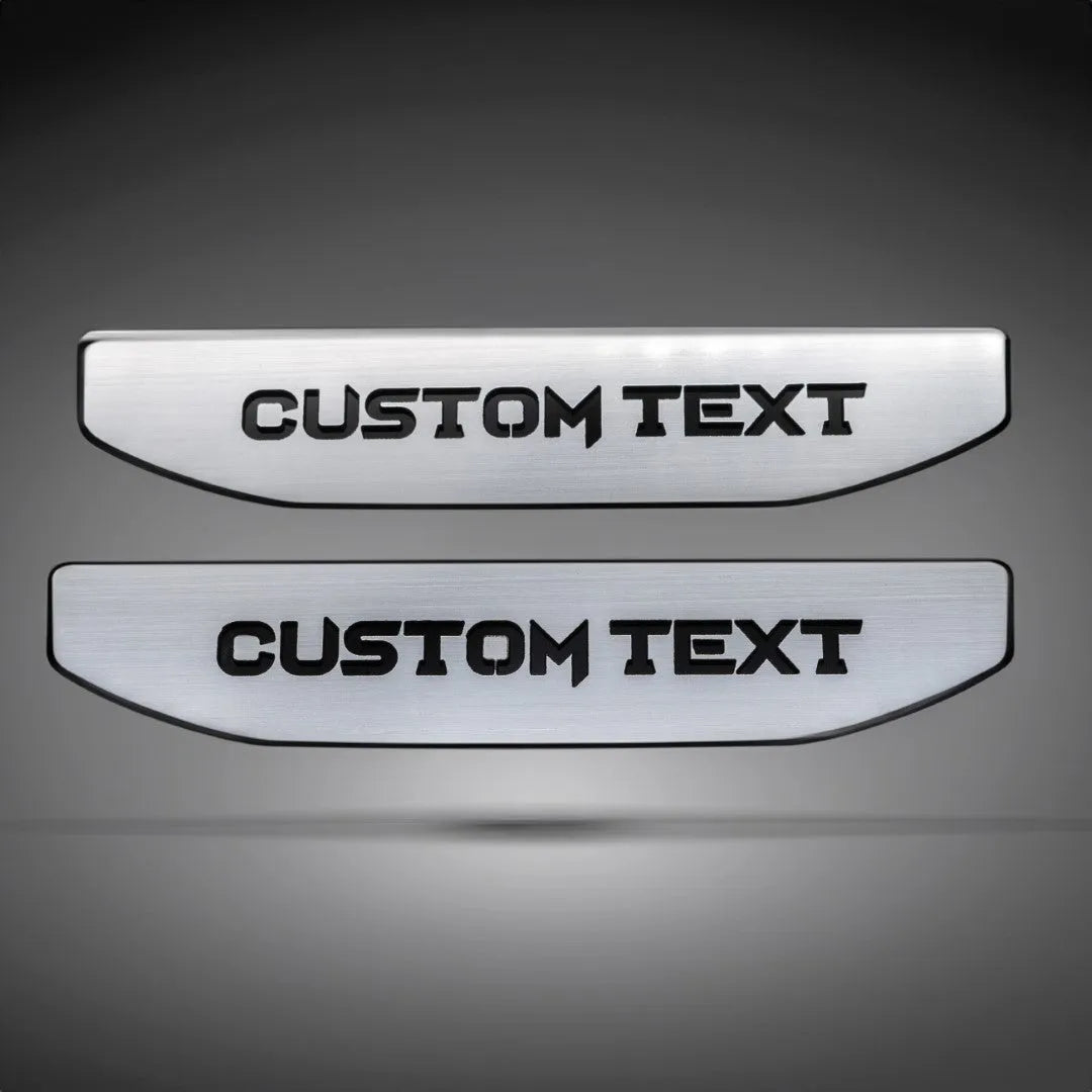 Custom Text Insert Pair - Fits 2019+ GMC 1500 - Multiple Colors Available