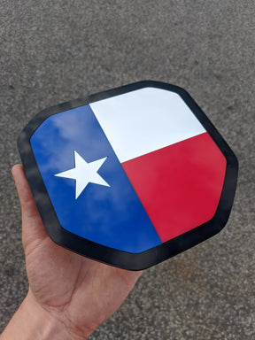 Texas State Badge - Fits 2019-2023 (5th Gen) Dodge® Ram® Tailgate - 1500, 2500, 3500