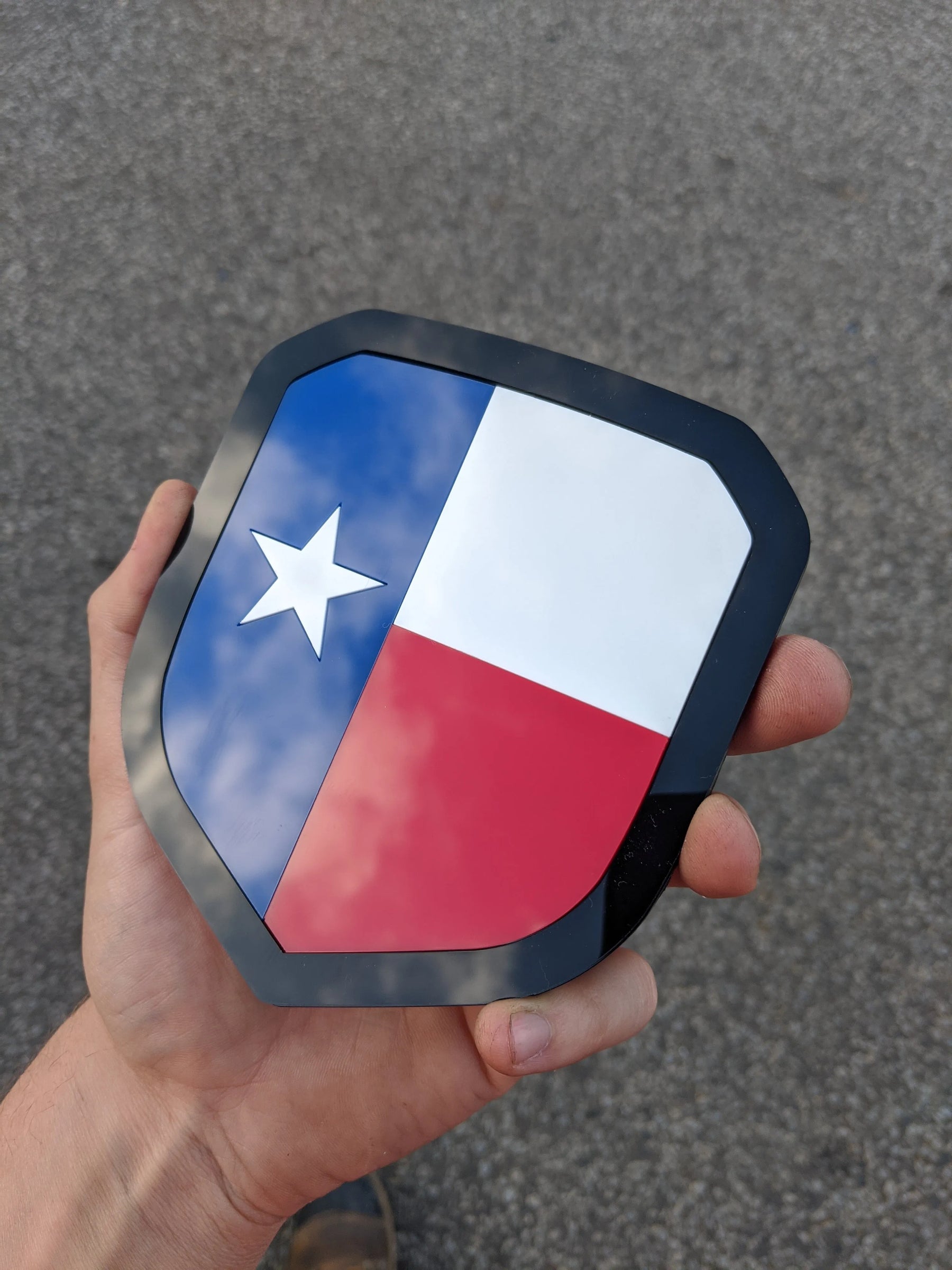 Badge de l'État du Texas - Compatible avec les calandres Dodge® Ram® 2013-2018 - 1500, 2500, 3500