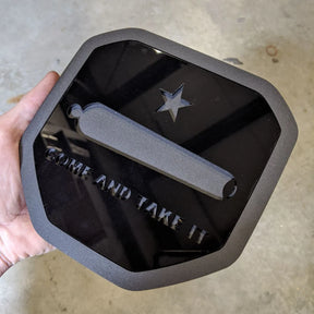 Come and Take It Badge - Fits 2019+ (5th Gen) Dodge® Ram® Tailgate -1500, 2500, 3500 - Black and Matte Black