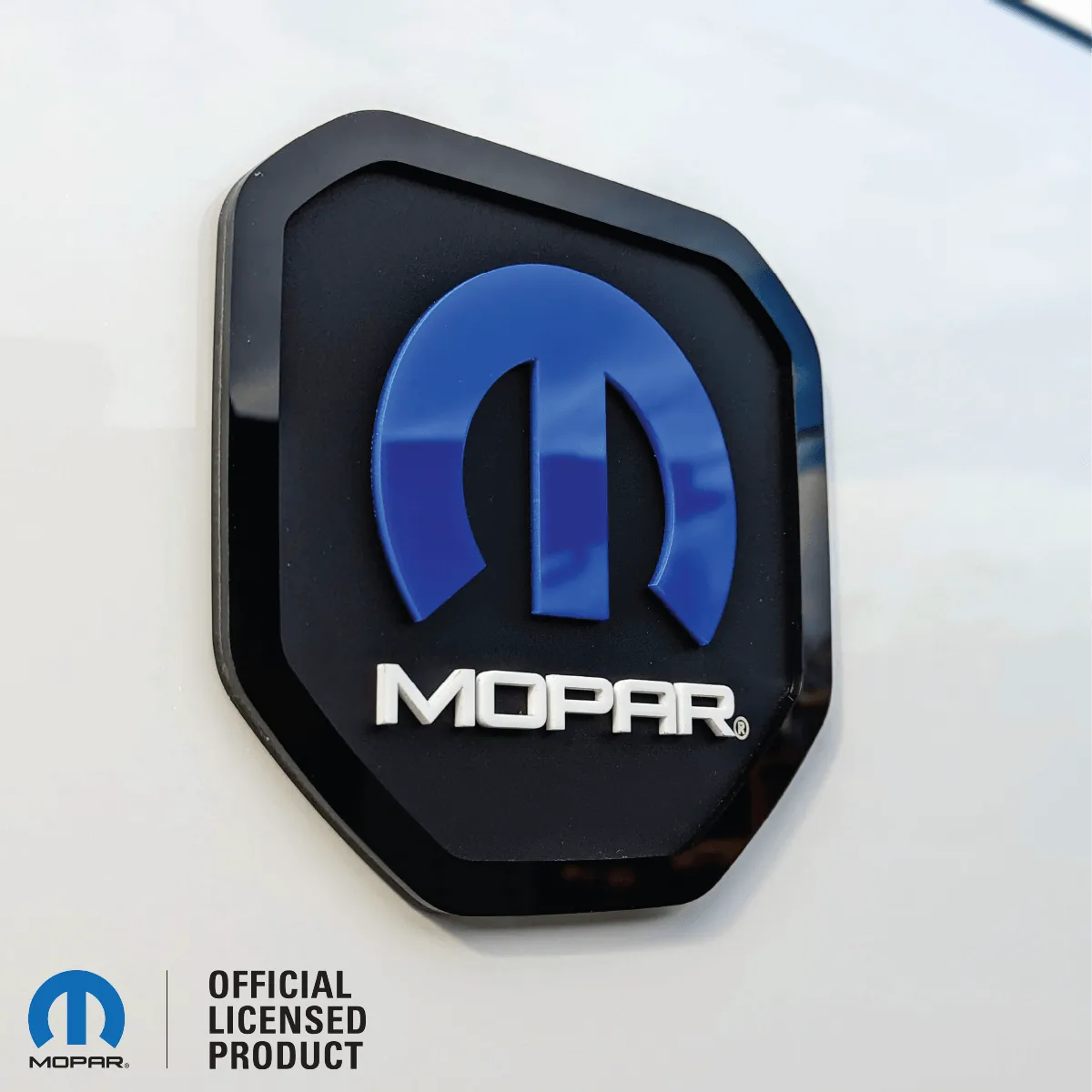 Mopar® Tailgate Badge - Fits 2019+ RAM® Tailgate -1500, 2500, 3500 - Officially Licensed Product