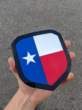 Badge de l'État du Texas - Compatible avec les calandres Dodge® Ram® 2013-2018 - 1500, 2500, 3500