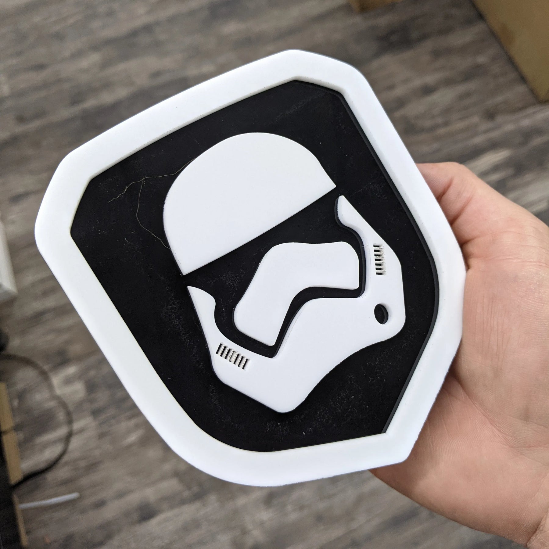 Stormtrooper Badge - Fits 2013-2018 Dodge® Ram® Grille - 1500, 2500, 3500 - Multiple Colors Available