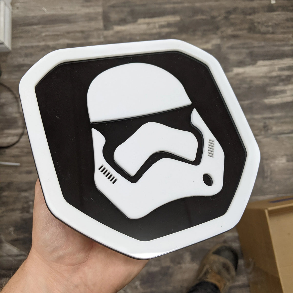 Stormtrooper Badge - Fits 2019+ (5th Gen) Dodge® Ram® Tailgate - 1500, 2500, 3500 - Multiple Colors Available