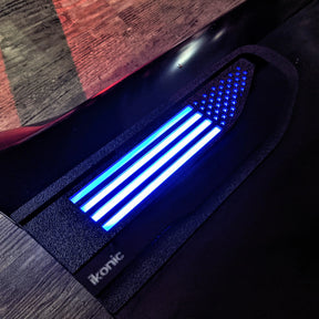 American Flag LED Fender Badge Set - Fits 2019-2024 GMC® Sierra® 1500