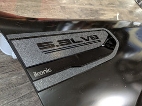 5.3L V8 Fender Badge Set - Fits 2019-2024 GMC® Sierra® 1500 - Black