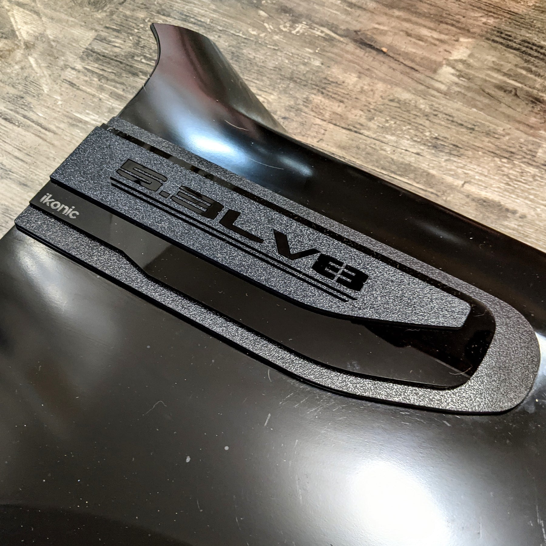 5.3L V8 Fender Badge Set - Fits 2019-2024 GMC® Sierra® 1500 - Black