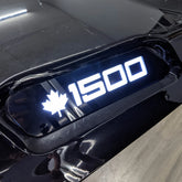Maple Leaf Canada LED Hood Badges - Fits 2019-2023 Ram 1500® - Multiple Colors Available