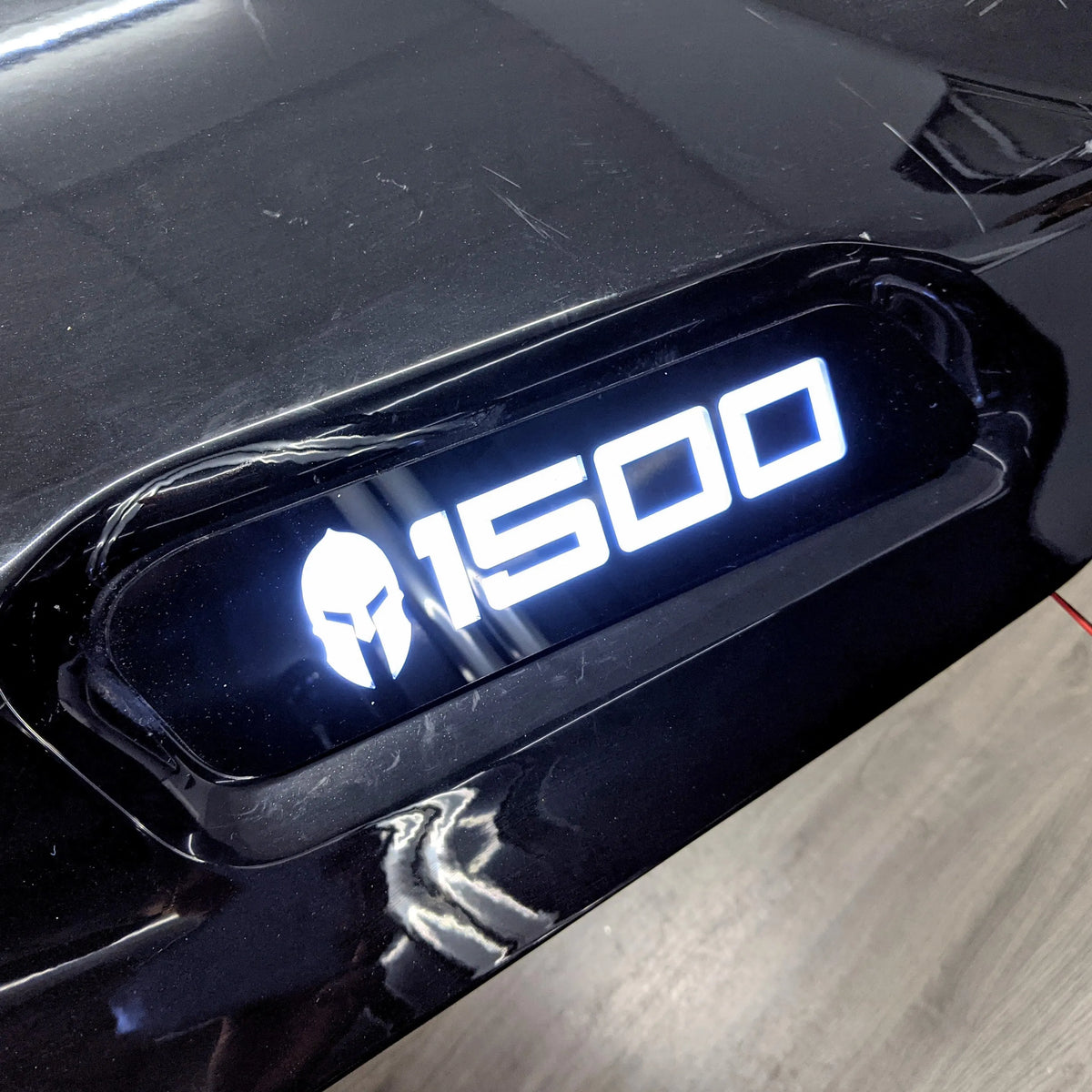 Spartan 1500 LED Hood Badges - Fits 2019-2023 Ram 1500® - Multiple Colors Available