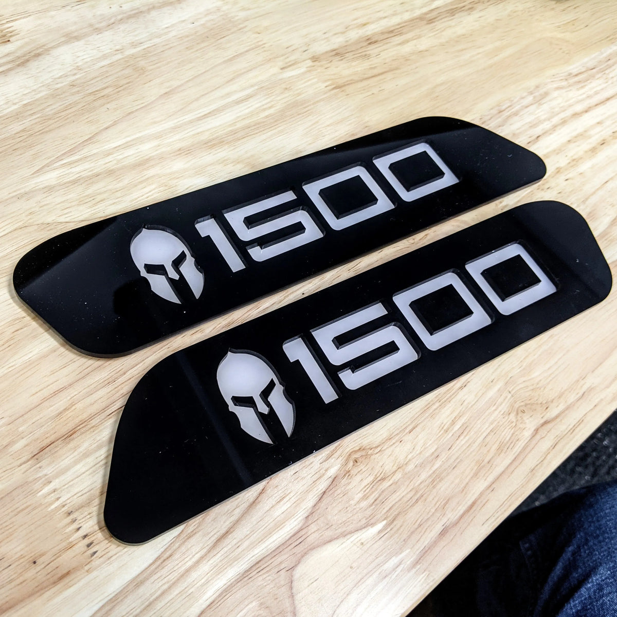 Spartan 1500 Hood Badges - Fits 2019+ Ram 1500® - Multiple Colors Available