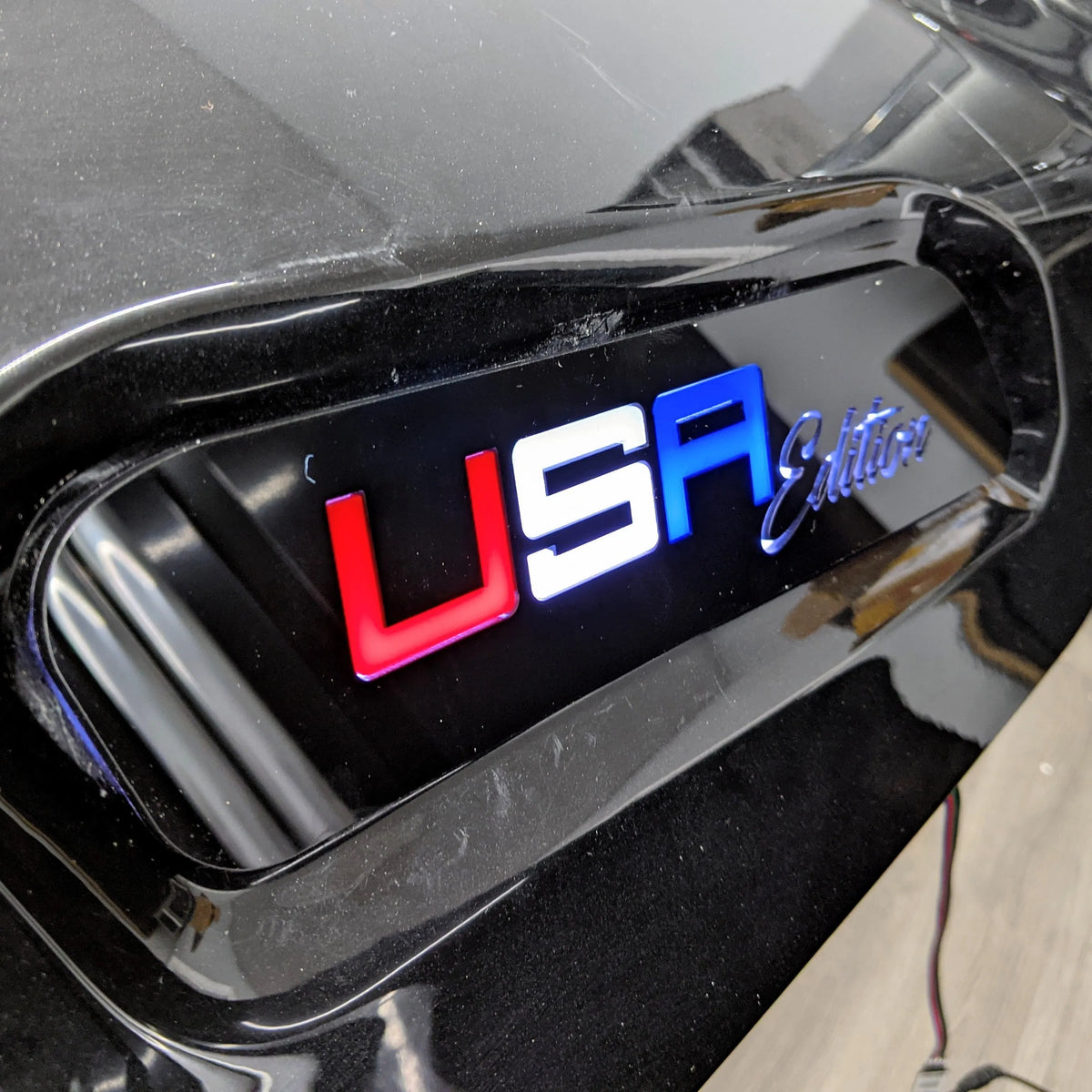 USA Edition LED Hood Badges - Fits 2019-2023 Ram 1500® - Multiple Colors Available