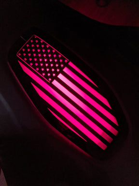 2016-2021 Nissan Titan® LED Fender Badges - American Flag - Multiple Colors Available