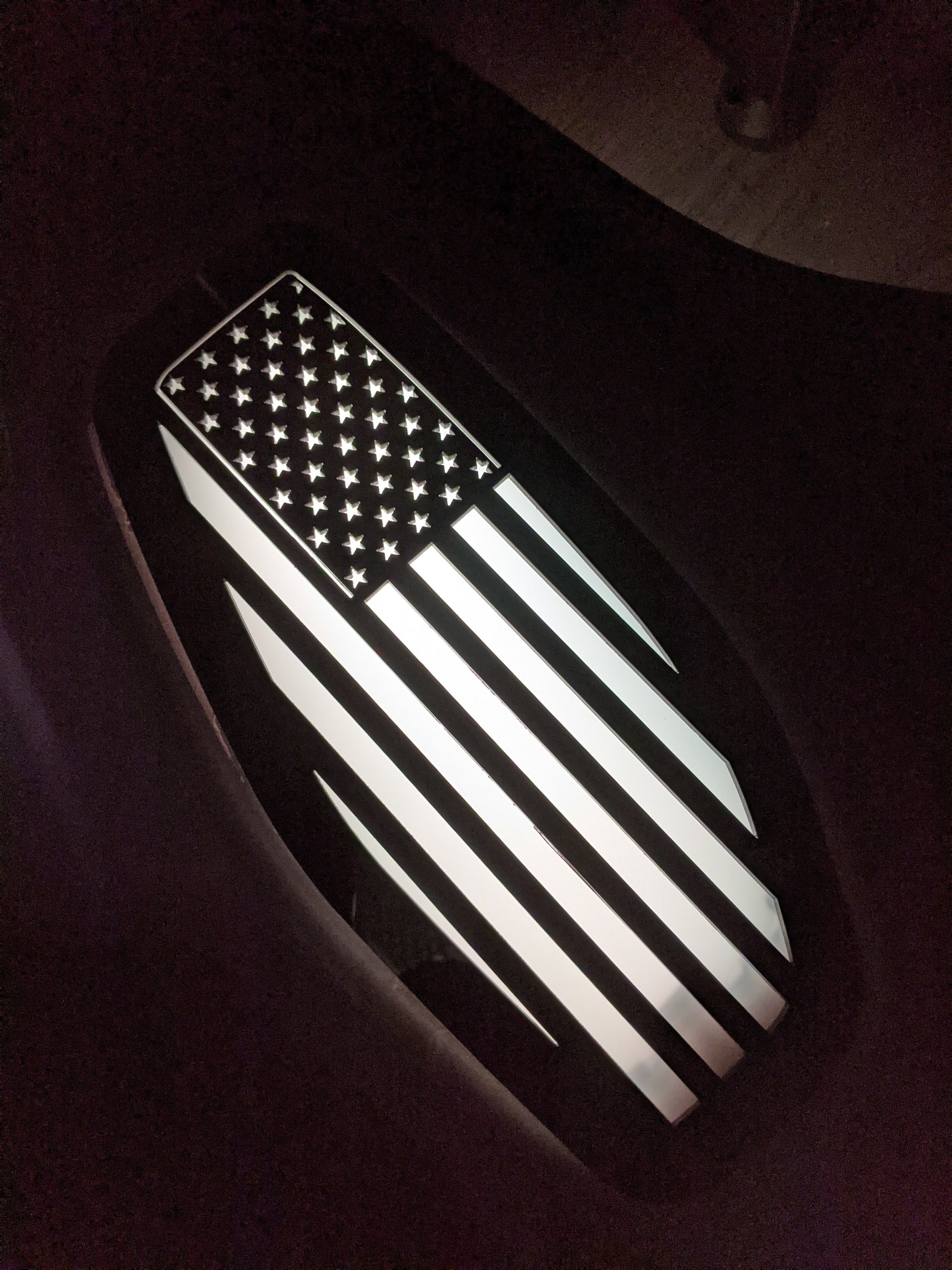 2016-2024 Nissan Titan® LED Fender Badges - American Flag - Multiple Colors Available