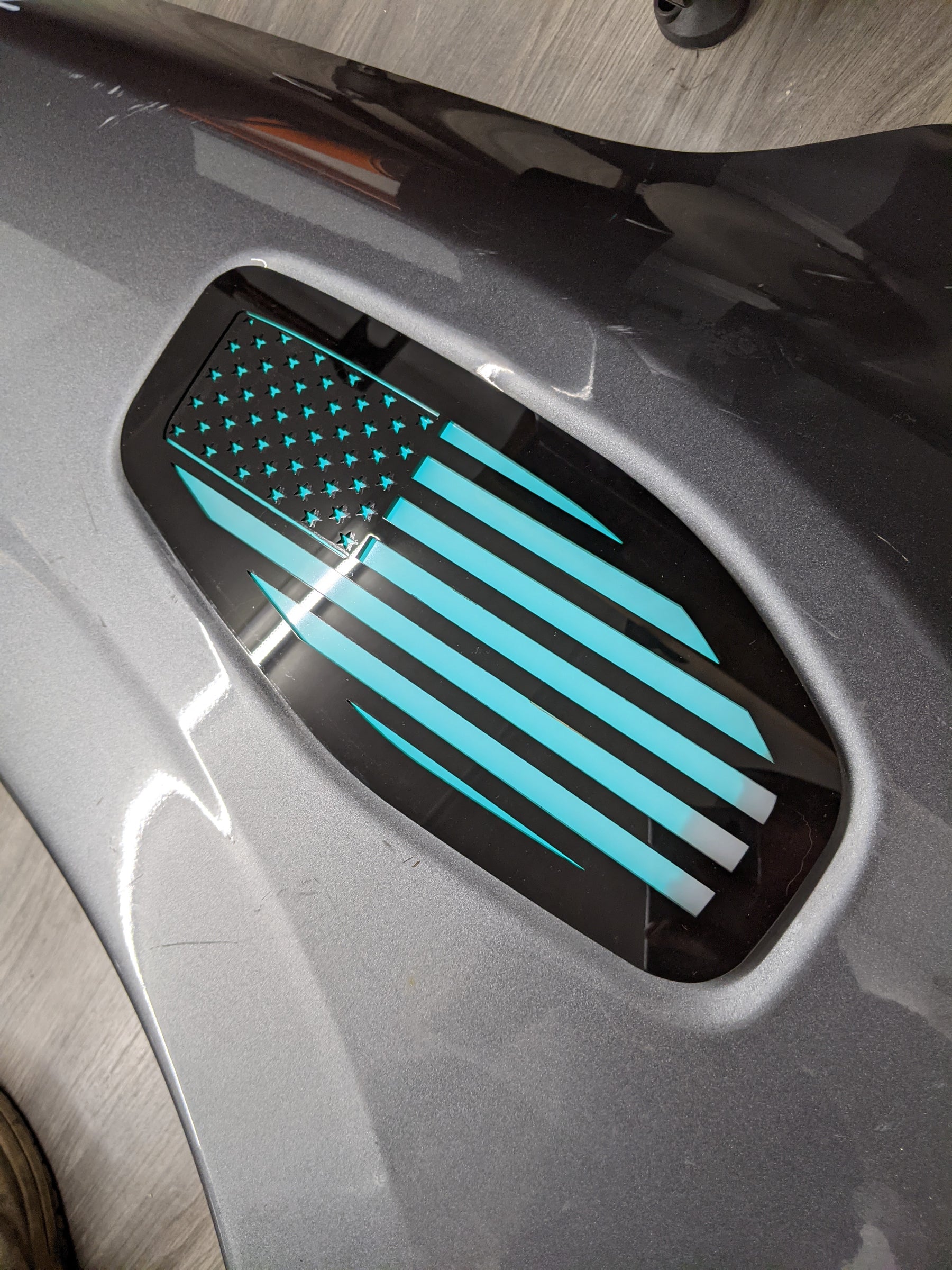 2016-2021 Nissan Titan® LED Fender Badges - American Flag - Multiple Colors Available