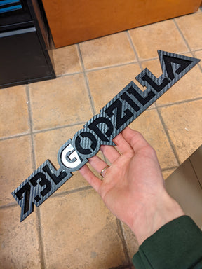 7.3L Godzilla Badges - Universal Fit - Pair
