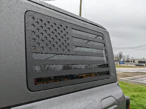 Rear Window Overlay Pair - American Flag - Fits 2021+ Bronco®