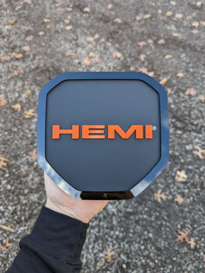 HEMI® Tailgate Badge - Fits 2019-2023 RAM® Tailgate -1500, 2500, 3500 - Officially Licensed Product