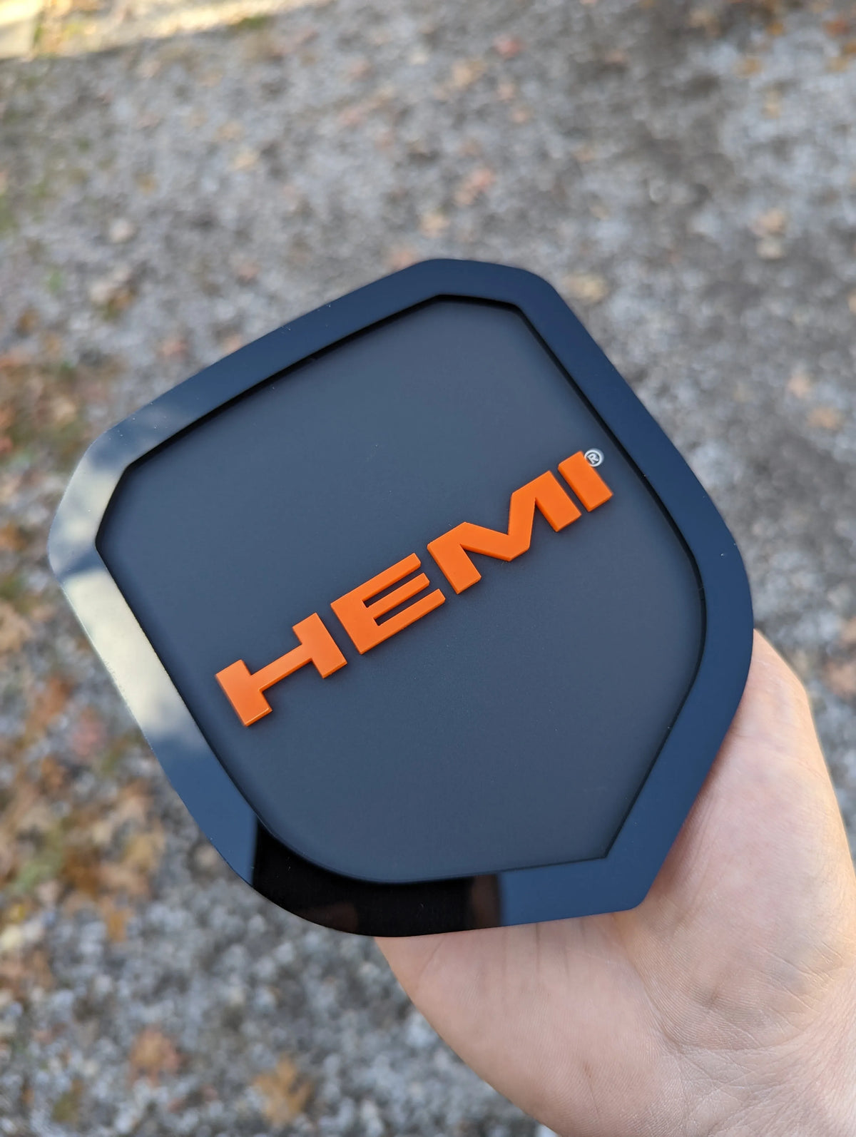HEMI® Grille Badge - Fits 2013-2018 RAM® and 2019+ Classic Grille - 1500, 2500, 3500 - Officially Licensed Product