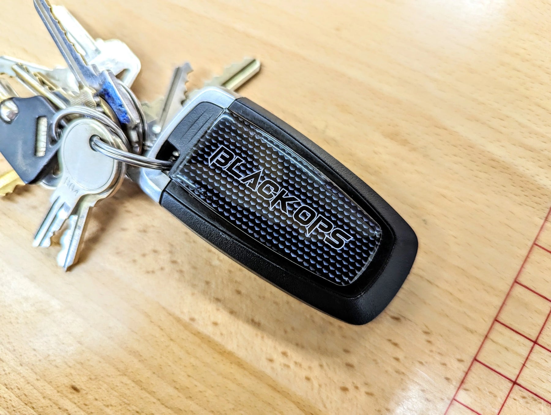 Custom Text Key Fob Overlay - Fits Many Ford® Vehicles - Multiple Colors Available