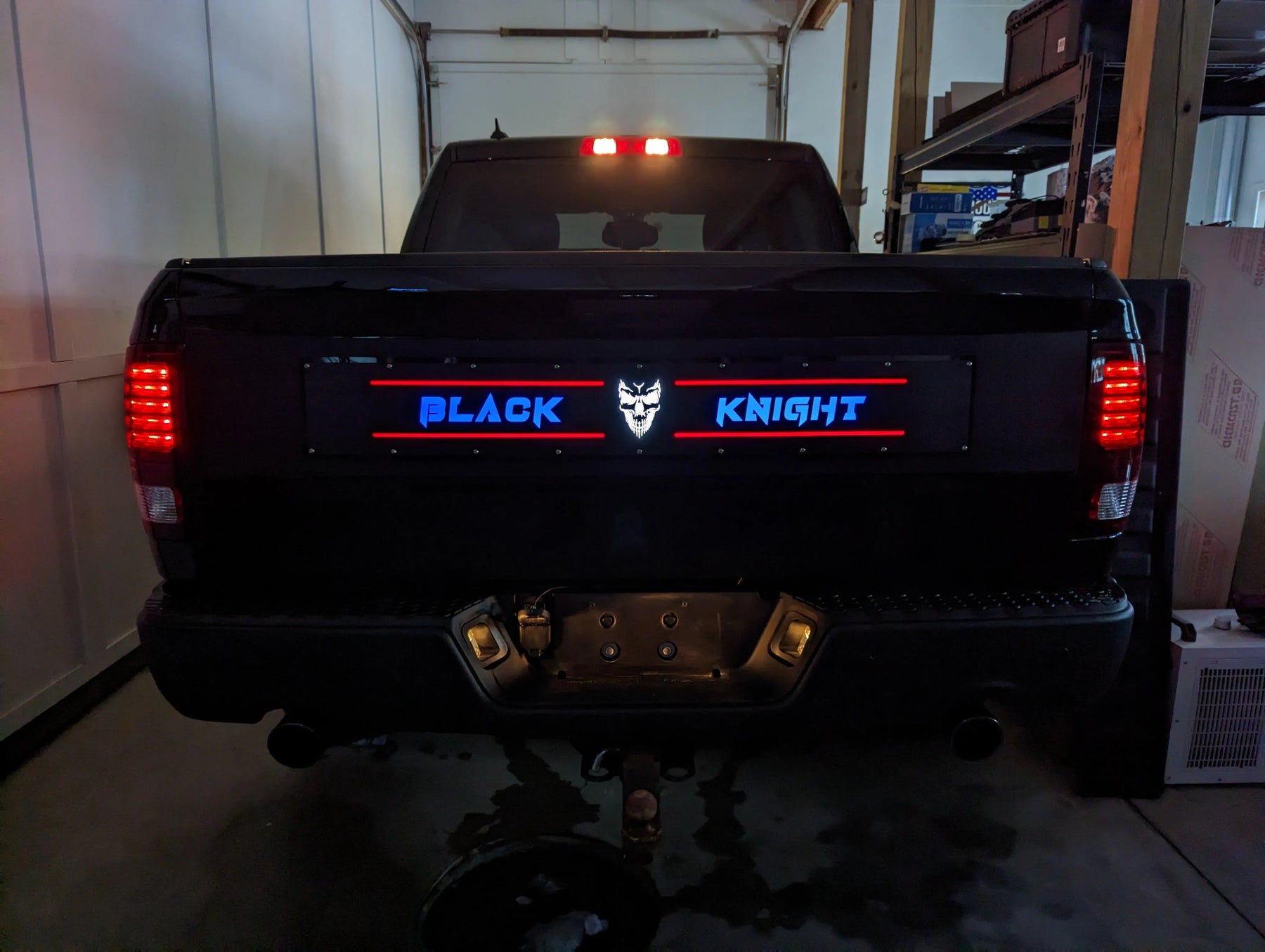 Custom Text and Symbol LED Tailgate Applique - Fits 2009-2018 RAM® 1500 and 2019-2022 RAM Classic