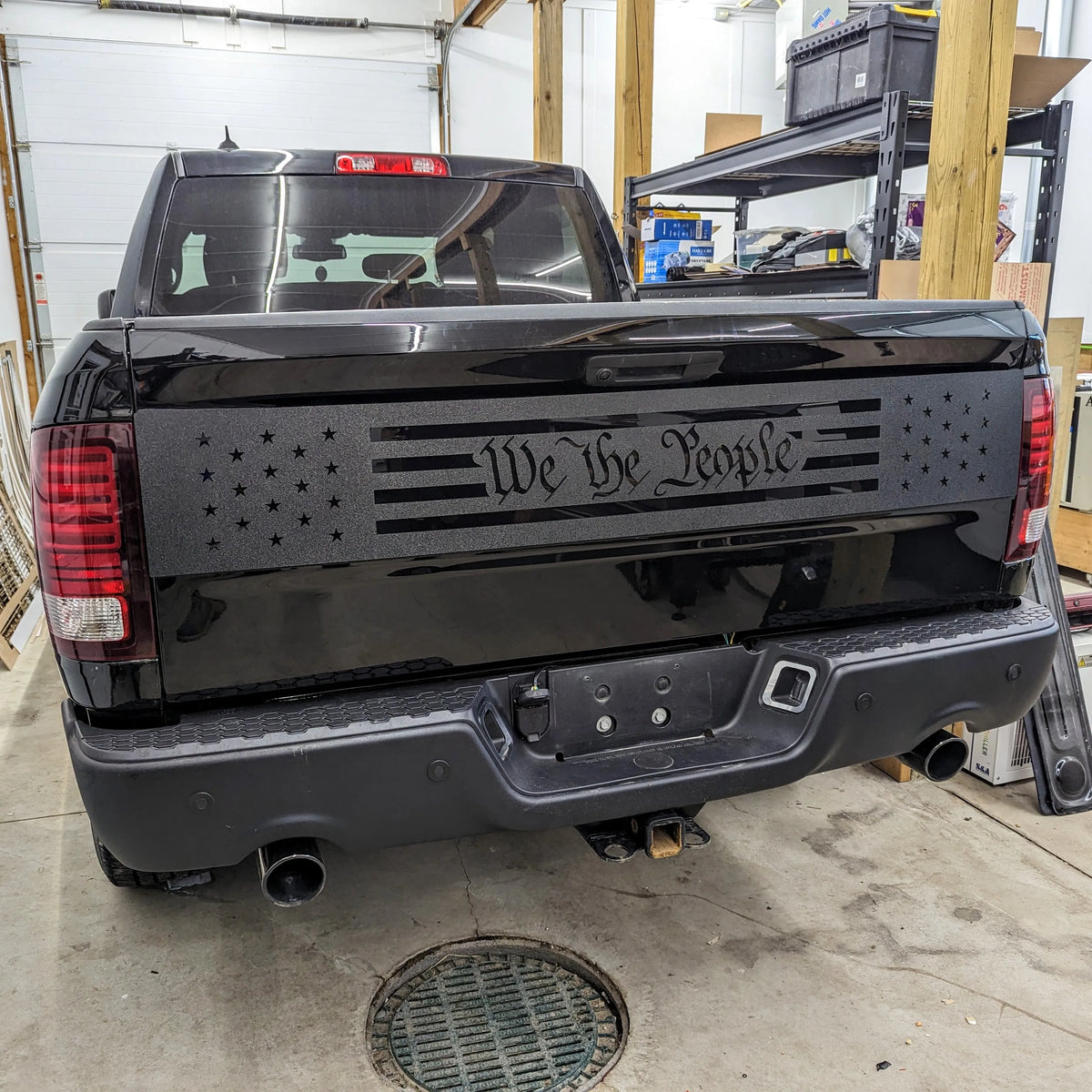 We The People Tailgate Applique - Fits 2009-2018 RAM® 1500 and 2019-2022 RAM Classic