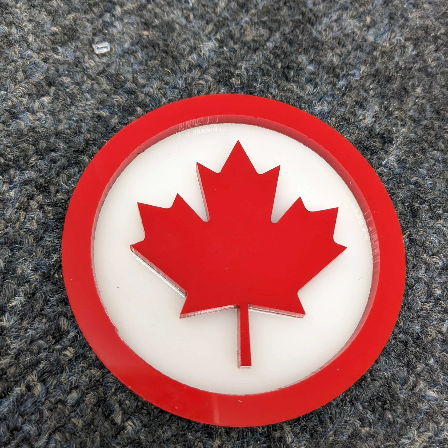MAPLE LEAF - JEEP® TRAIL RATED® - REPLACEMENT BADGE