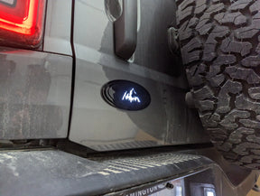 LED Oval Replacement - Illuminated Mountains - Fits 2021+ Bronco®