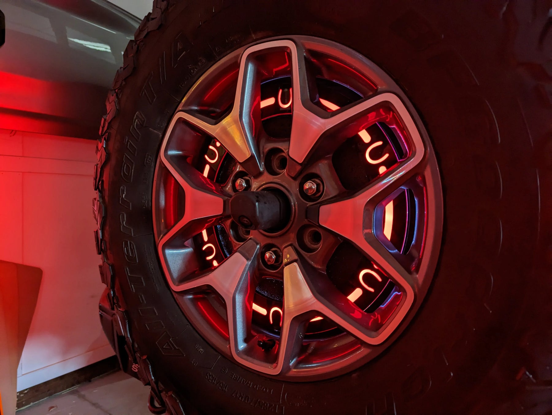 Xprite 3rd LED Spare Tire Wheel Brake Lights For 2007-2018 Jeep Wrangler JK TJ E - Foto 5