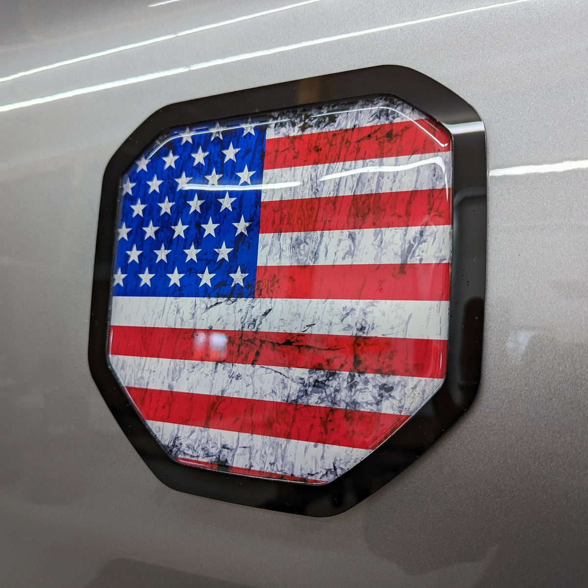 Full Color American Flag Tailgate Badge - Fits 2019+ RAM® - 1500, 2500, 3500