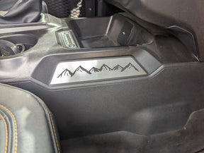 Passenger Grab Handle Delete Badge - Fits 2021+ Bronco® - Mountain Range