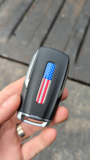 American Flag Key Fob Overlay - Full Color - Fits 2019-2022 RAM® 1500