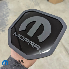 Mopar® Tailgate Badge - Fits 2019+ RAM® Tailgate -1500, 2500, 3500 - Black